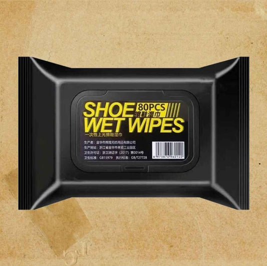 Sneaker & Shoe Cleaner Wipes (80 Wipes).